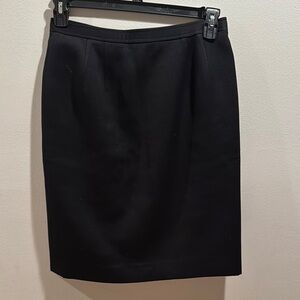 Oscar de la Renta Wool Skirt 10